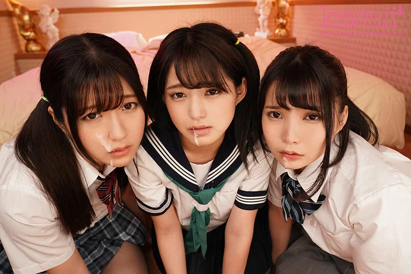 美人三姉妹と秘密の部屋で！