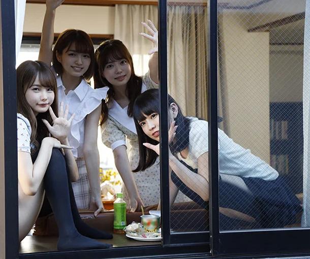 【松本いちか・百瀬あすか・倉本すみれ・桜井千春】隣の4姉妹ハーレム